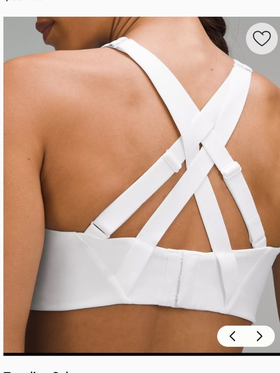 lululemon athletica Other - Lululemon Energy Bra High Support in White Size 36DD